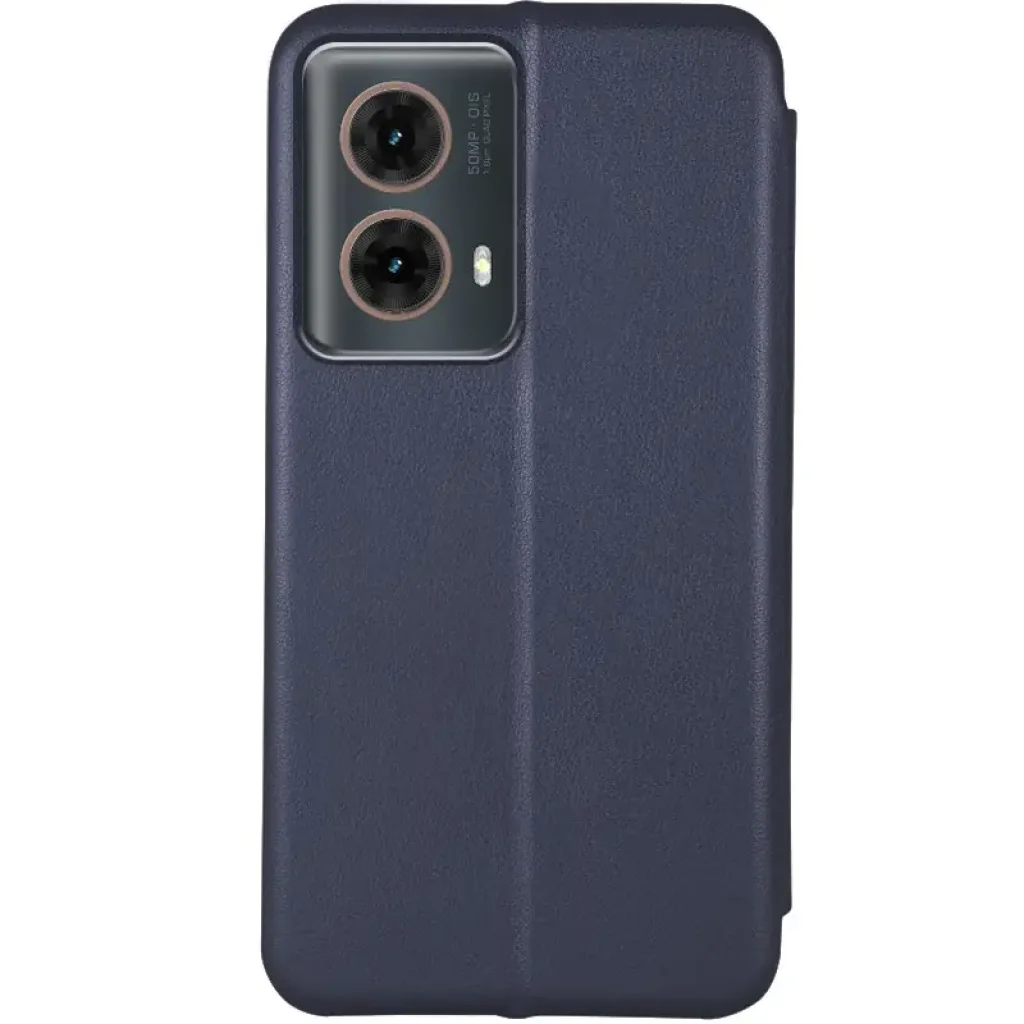 Чехол Classy PU Case для Motorola Moto G85 Dark Blue