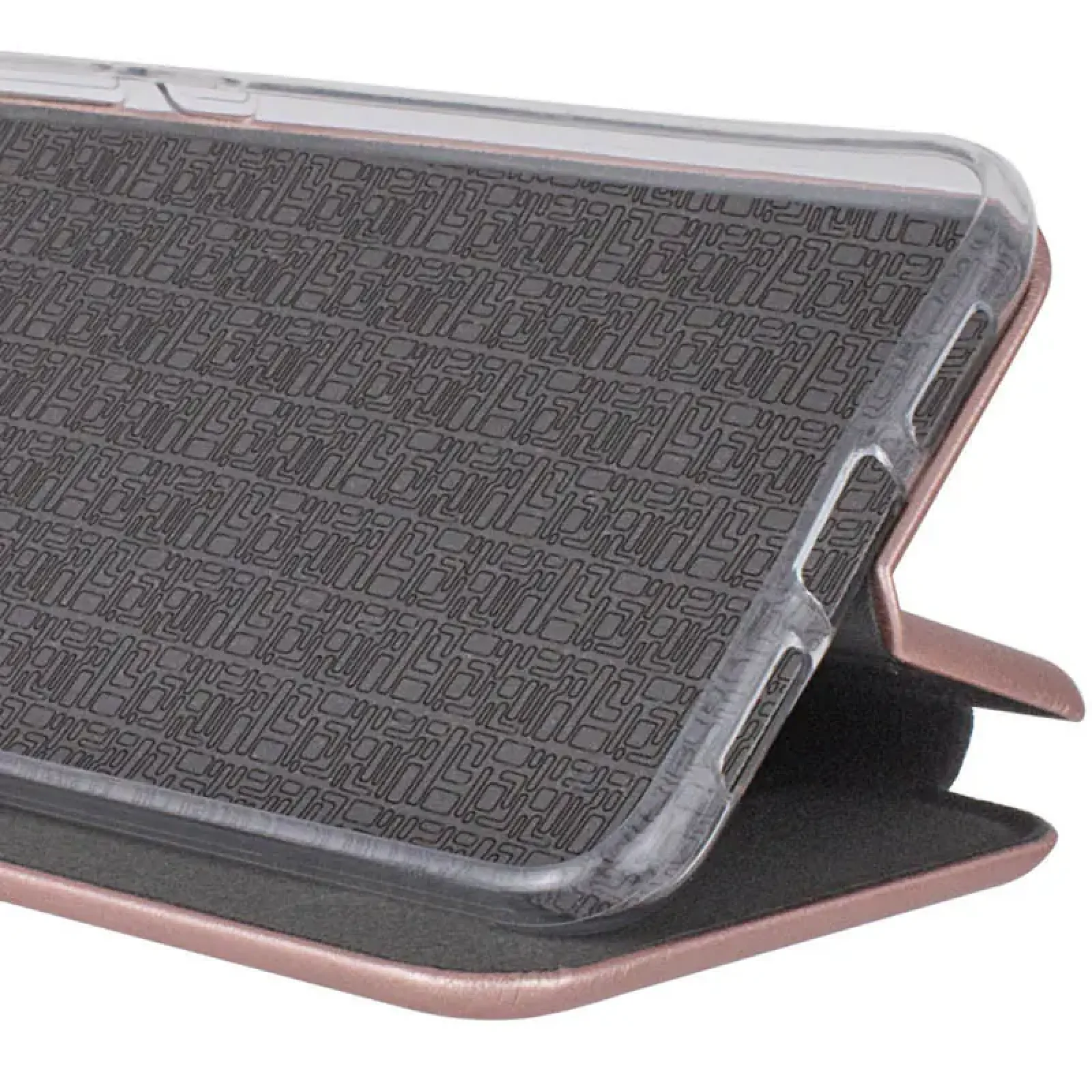 Чохол Classy PU Case для ZTE Blade A75 4G Rose Gold