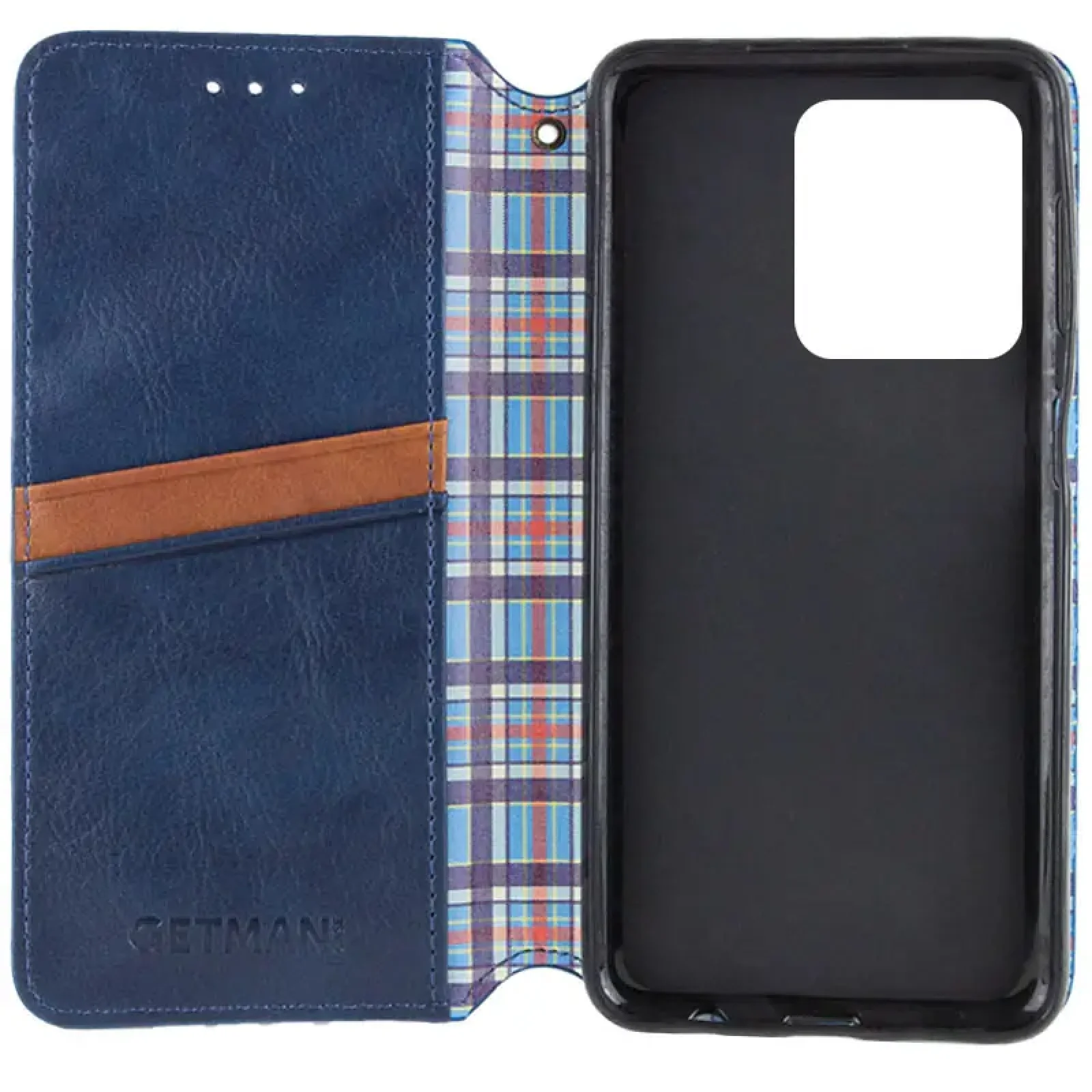 Чохол Getman Cubic PU Case для ZTE Blade A75 4G Blue