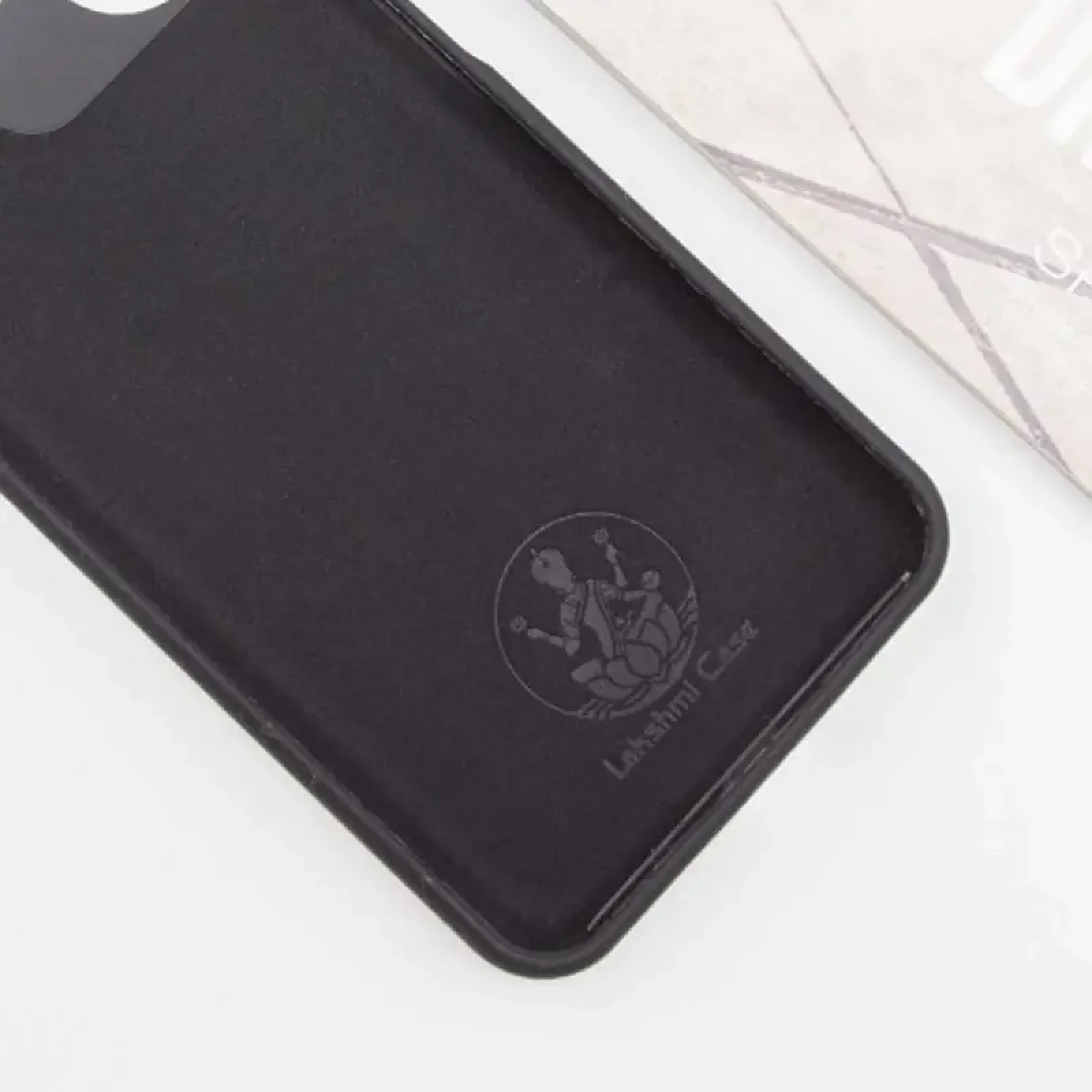 Чохол Silicone Cover Lakshmi Full Camera (AA) для Oppo A3 4G, Oppo A3x 4G, Oppo A40m Black