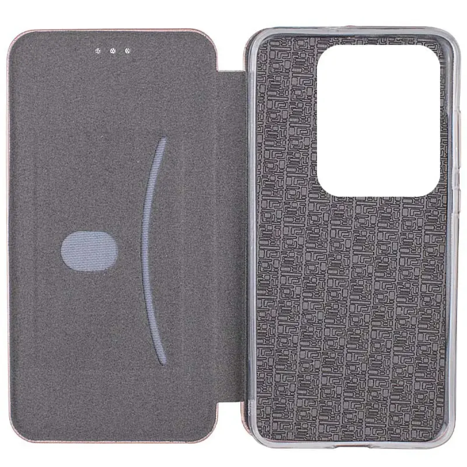 Чохол Classy PU Case для Oppo A3 4G, Oppo A3x 4G, Oppo A40m Rose Gold