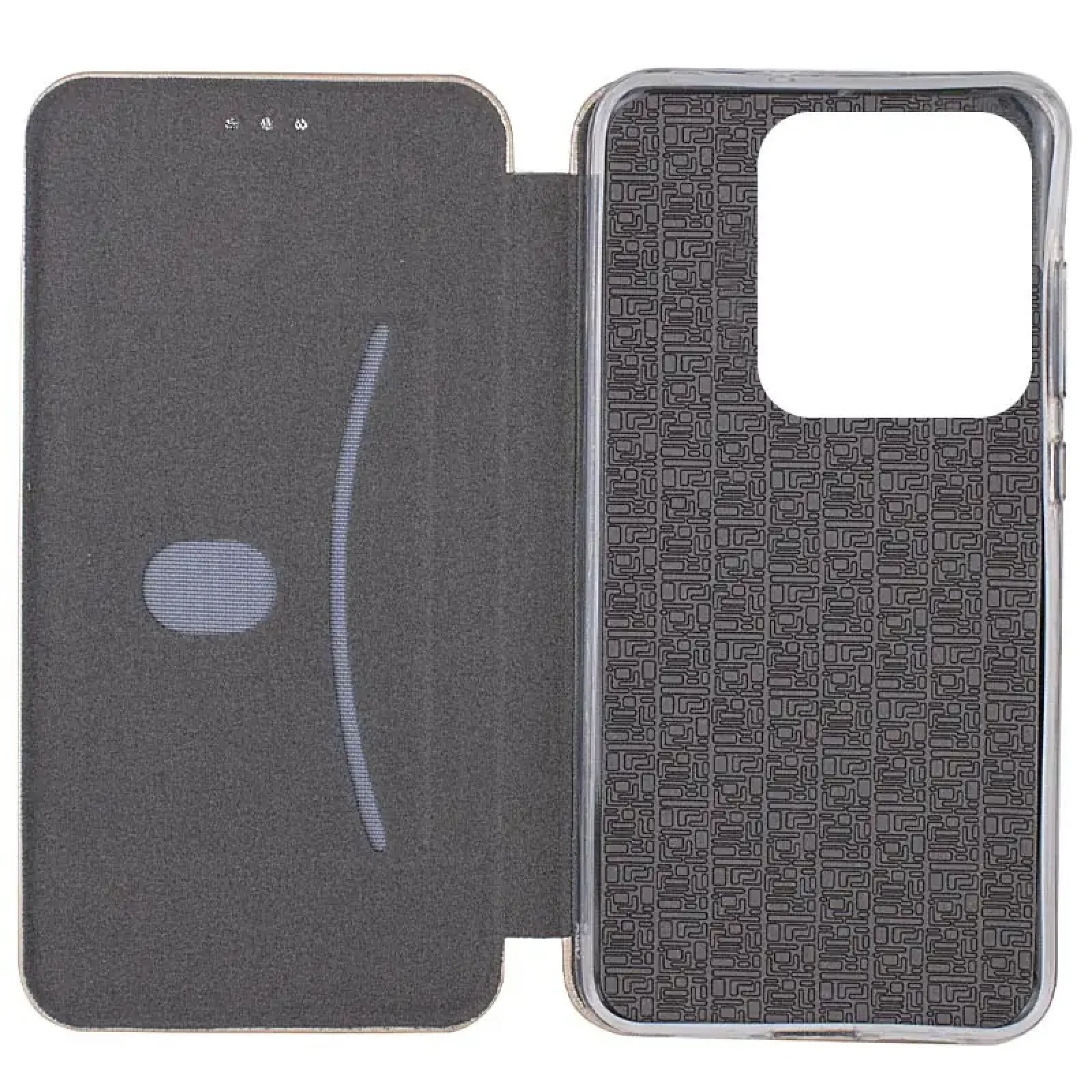 Чохол Classy PU Case для Oppo A3 4G, Oppo A3x 4G, Oppo A40m Gold