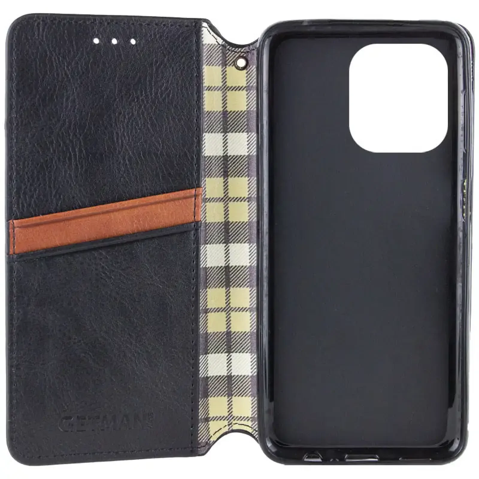 Чохол Getman Cubic PU Case для Oppo A3 4G, Oppo A3x 4G, Oppo A40m Black