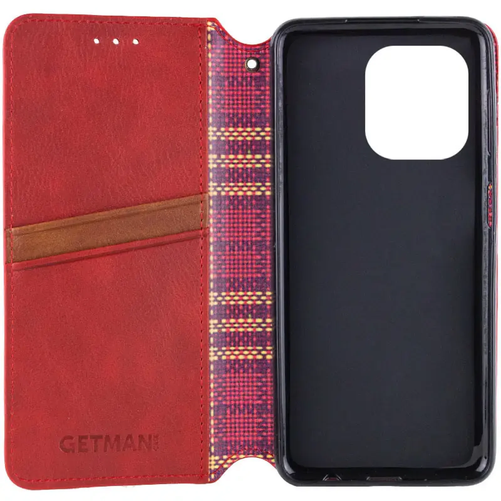Чохол Getman Cubic PU Case для Oppo A3 4G, Oppo A3x 4G, Oppo A40m Red