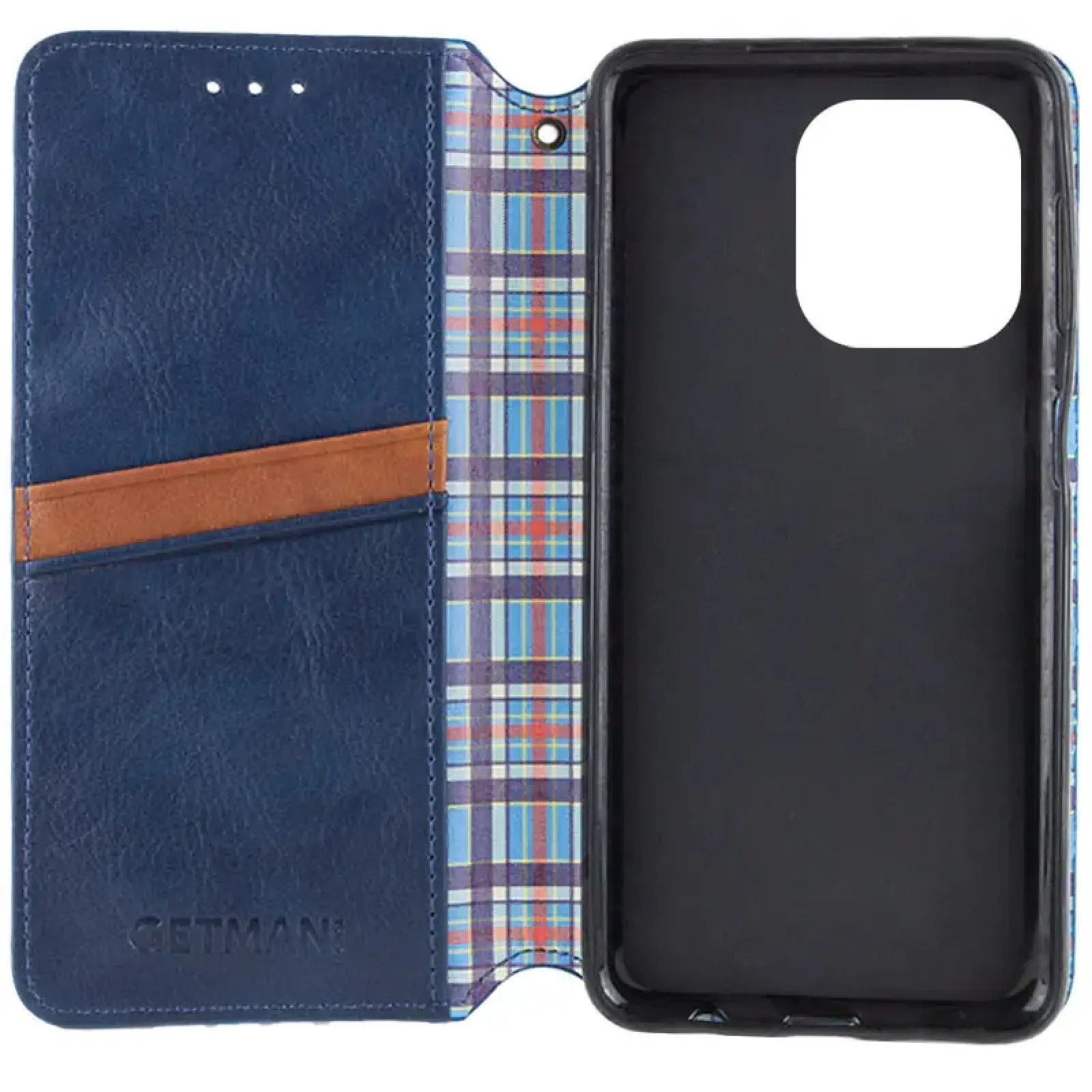 Чохол Getman Cubic PU Case для Oppo A3 4G, Oppo A3x 4G, Oppo A40m Blue