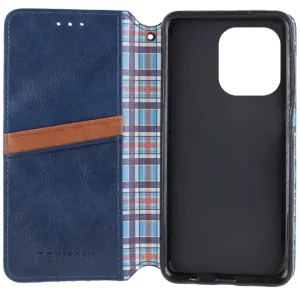 Чохол Getman Cubic PU Case для Oppo A3 4G, Oppo A3x 4G, Oppo A40m Blue