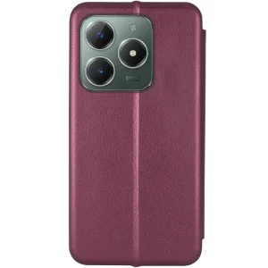 Чохол Classy PU Case для Realme C61 4G Bordo