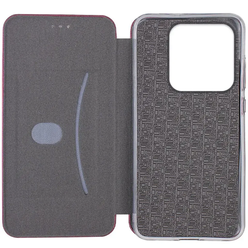 Чохол Classy PU Case для Realme C61 4G Bordo