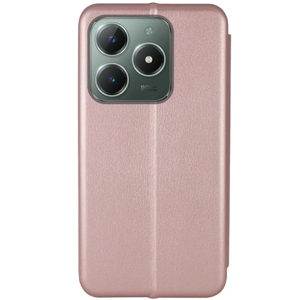 Чехол Classy PU Case для Realme C61 4G Rose Gold