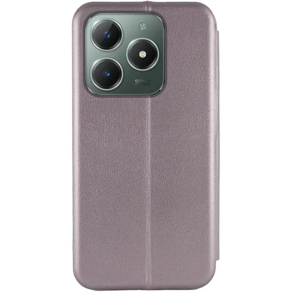 Чехол Classy PU Case для Realme C61 4G Gray