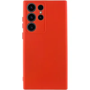Колір: Червоний - Чохол Silicone Cover Lakshmi Full Camera (AA) для Samsung Galaxy S25 Ultra Red