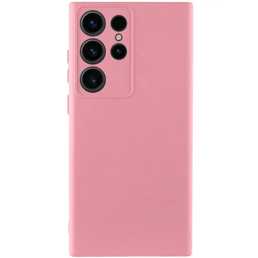 Чохол Silicone Cover Lakshmi Full Camera (AA) для Samsung Galaxy S25 Ultra Pink