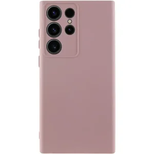 Чехол Silicone Cover Lakshmi Full Camera (AA) для Samsung Galaxy S25 Ultra Pink Sand