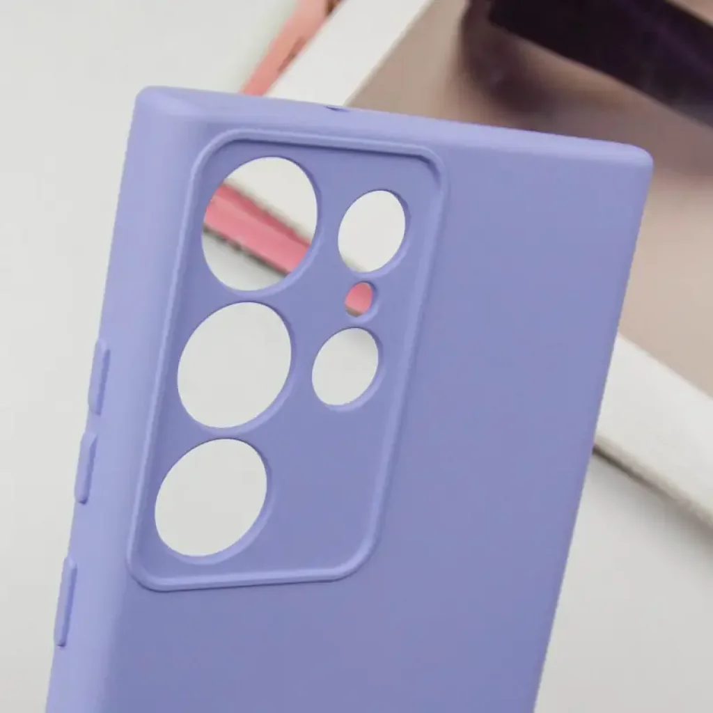 Чохол Silicone Cover Lakshmi Full Camera (AA) для Samsung Galaxy S25 Ultra Dasheen