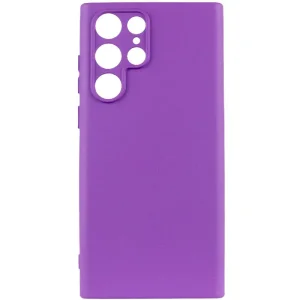 Чехол Silicone Cover Lakshmi Full Camera (AA) для Samsung Galaxy S25 Ultra Purple