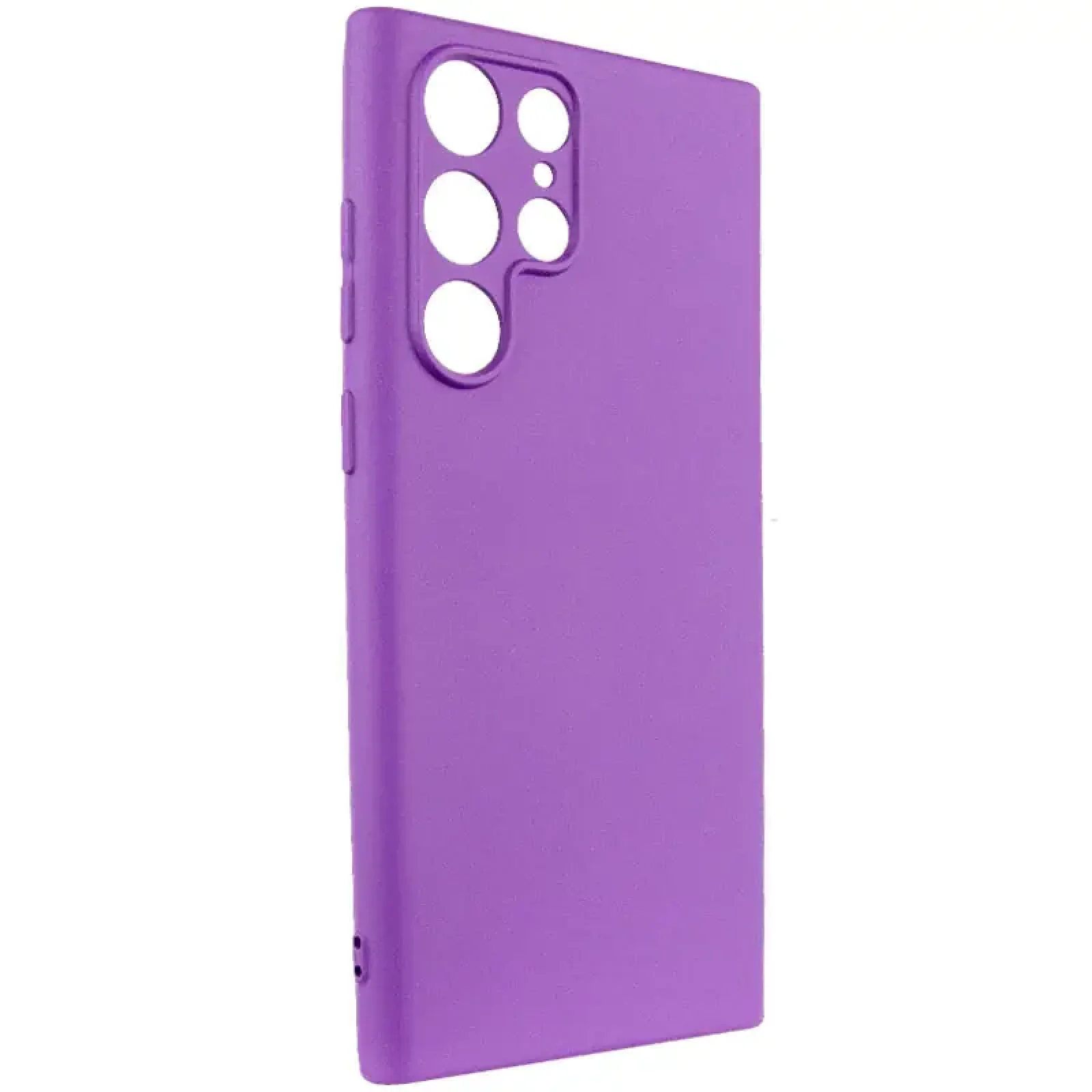 Чехол Silicone Cover Lakshmi Full Camera (AA) для Samsung Galaxy S25 Ultra Purple