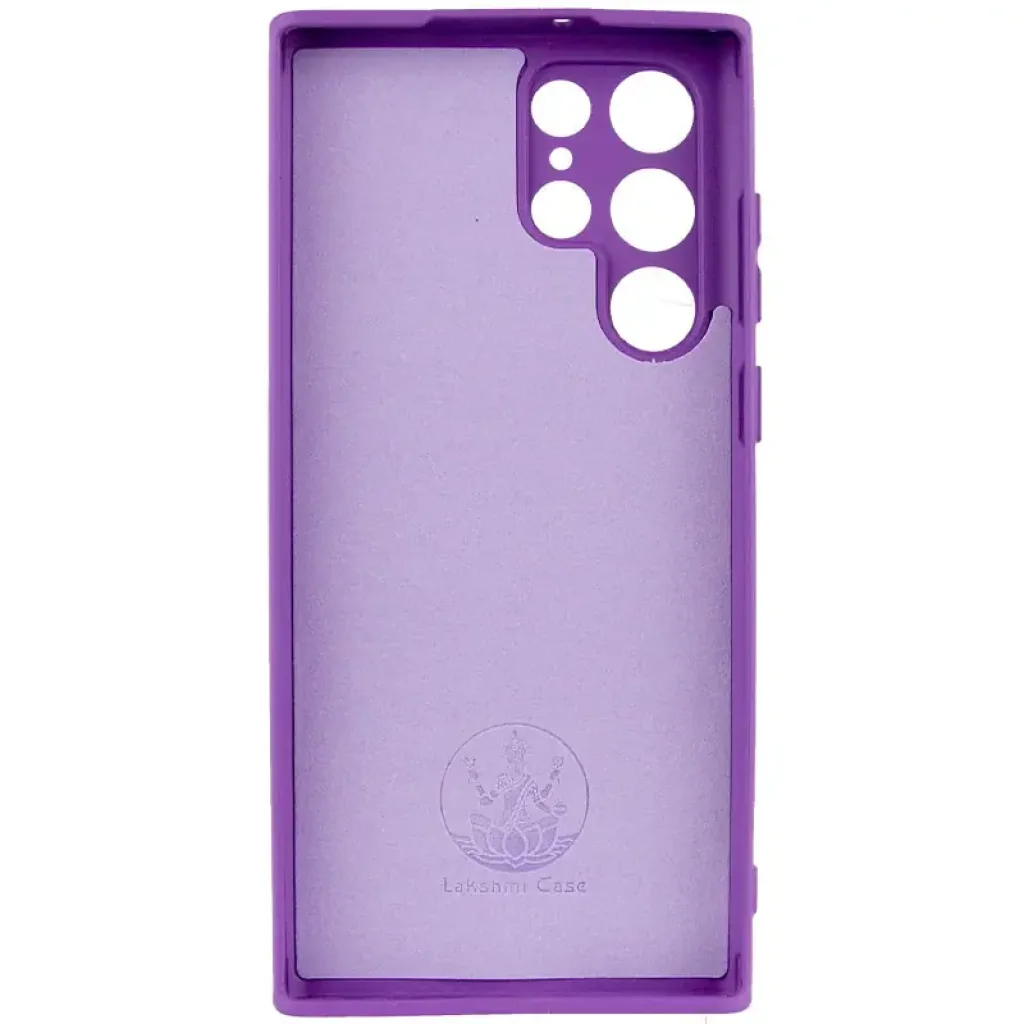Чехол Silicone Cover Lakshmi Full Camera (AA) для Samsung Galaxy S25 Ultra Purple