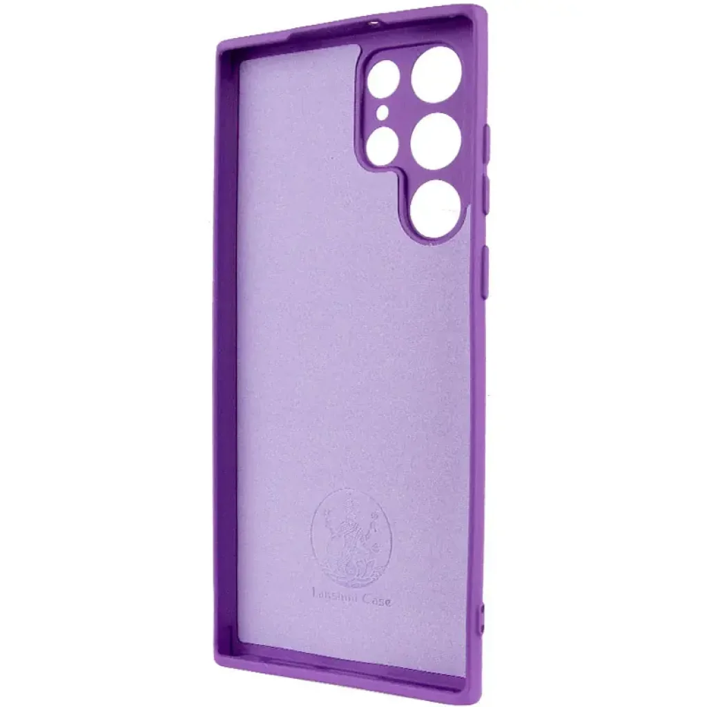 Чехол Silicone Cover Lakshmi Full Camera (AA) для Samsung Galaxy S25 Ultra Purple