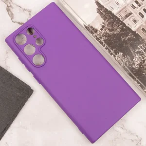 Чехол Silicone Cover Lakshmi Full Camera (AA) для Samsung Galaxy S25 Ultra Purple
