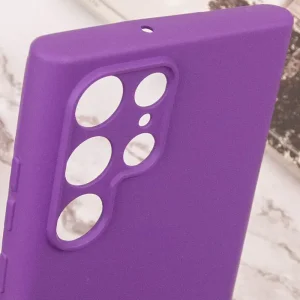 Чехол Silicone Cover Lakshmi Full Camera (AA) для Samsung Galaxy S25 Ultra Purple