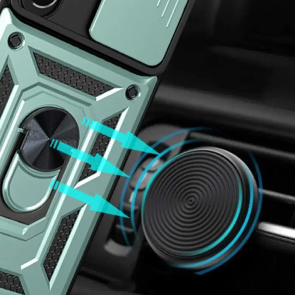 Чохол Camshield Serge Ring для Samsung Galaxy S25 Ultra Green