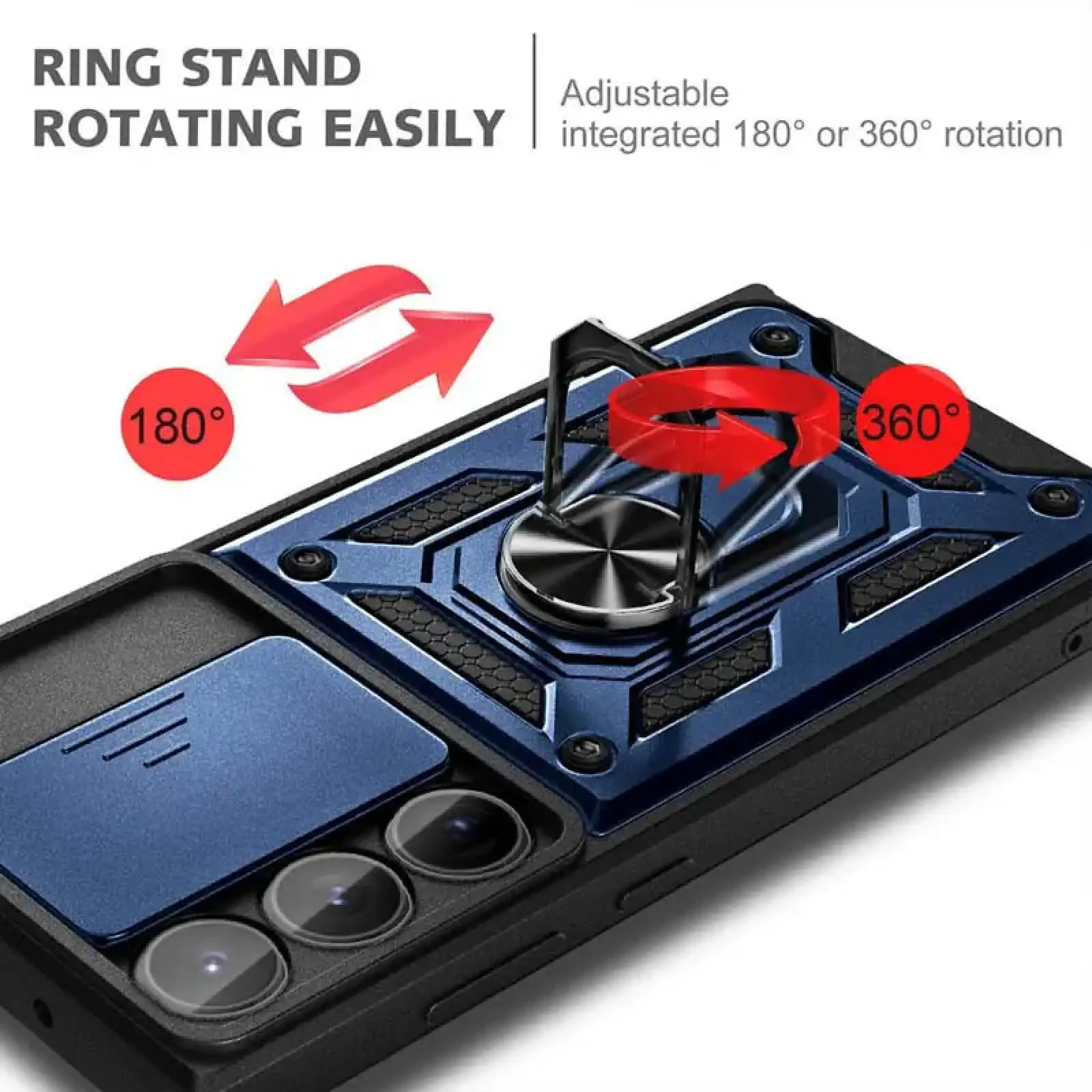 Чехол Camshield Serge Ring для Samsung Galaxy S25 Ultra Blue