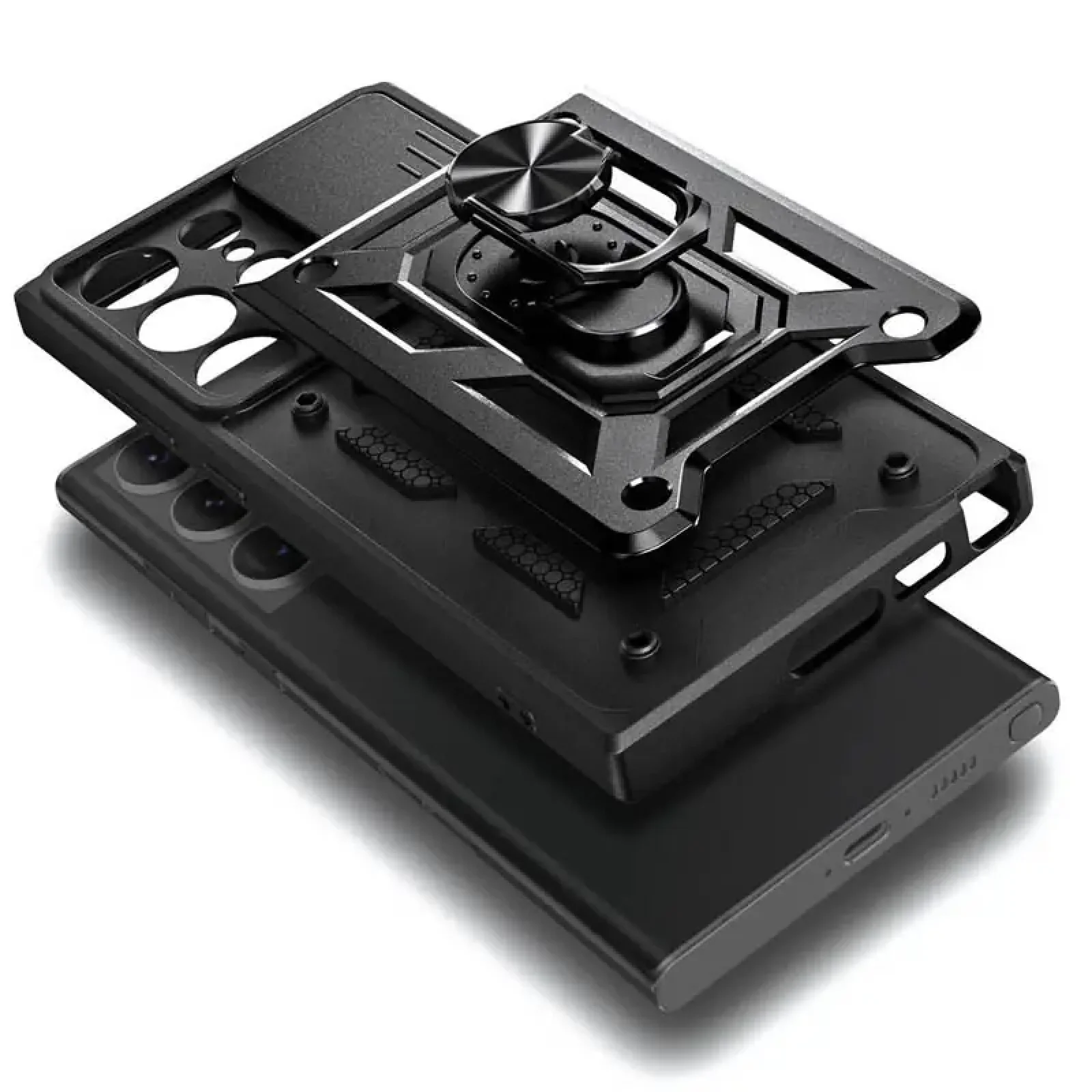 Чохол Camshield Serge Ring для Samsung Galaxy S25 Ultra Black