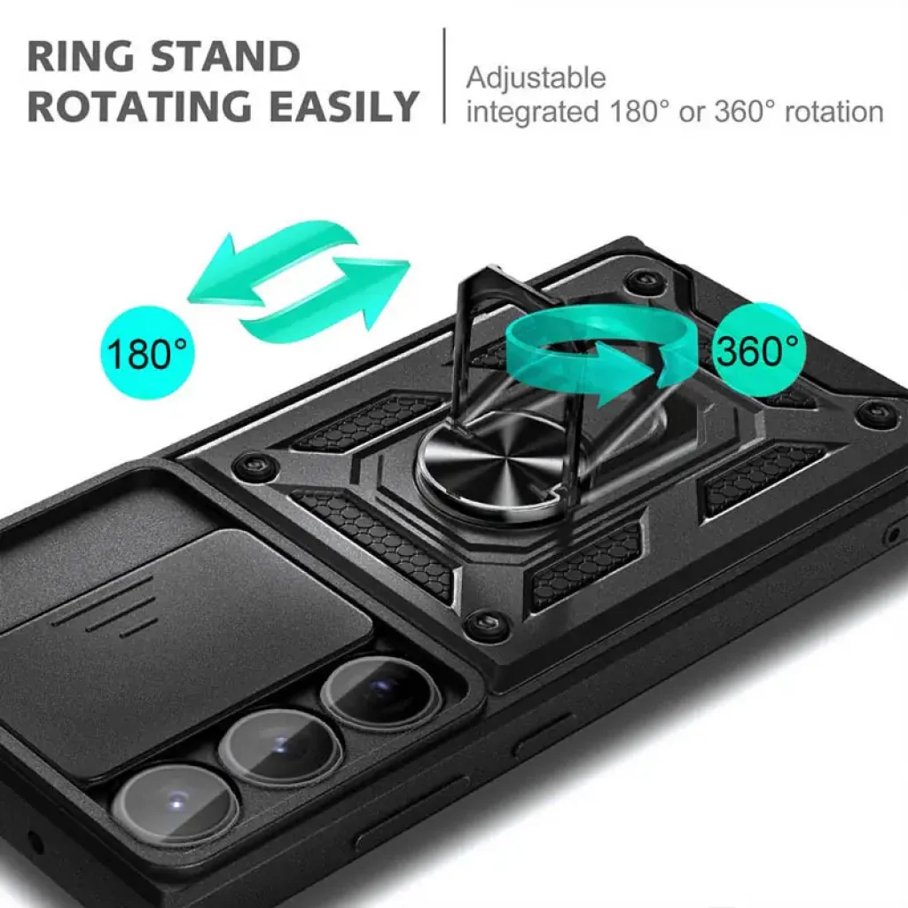 Чохол Camshield Serge Ring для Samsung Galaxy S25 Ultra Black