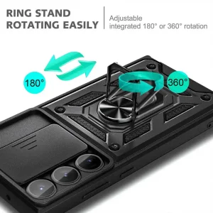Чохол Camshield Serge Ring для Samsung Galaxy S25 Ultra Black