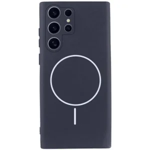 Чохол Silicone Cover Lakshmi Full Camera (AA) with MagFit для Samsung Galaxy S25 Ultra Midnight Blue