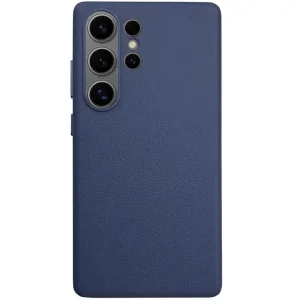 Чохол Leather Case (AAA) для Samsung Galaxy S25 Ultra Dark Blue