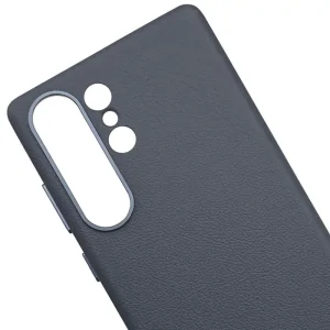 Чохол Leather Case (AAA) для Samsung Galaxy S25 Ultra Midnight Blue