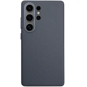 Чохол Leather Case (AAA) для Samsung Galaxy S25 Ultra Midnight Blue