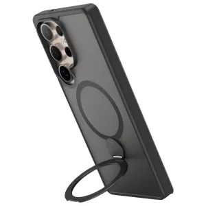 Чохол TPU+PC MagSafe Colorful HQ Ring для Samsung Galaxy S25 Ultra Black