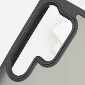 Чохол TPU+PC Metal Buttons with MagSafe Colorful для Samsung Galaxy S25 Ultra Black