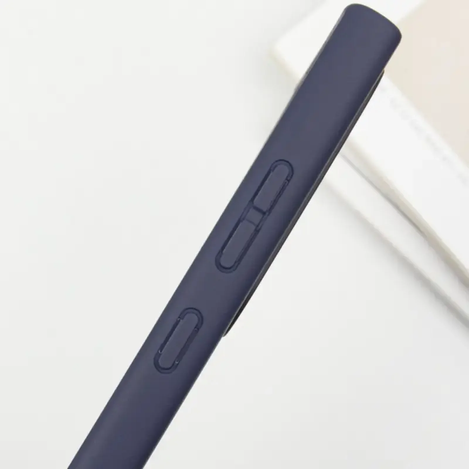 Чохол TPU+PC Metal Buttons with MagSafe Colorful для Samsung Galaxy S25 Ultra Navy Blue