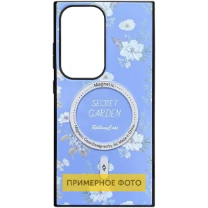 Чохол TPU+PC Soft Secret Garden with MagFit для Samsung Galaxy S25 Plus Lilac