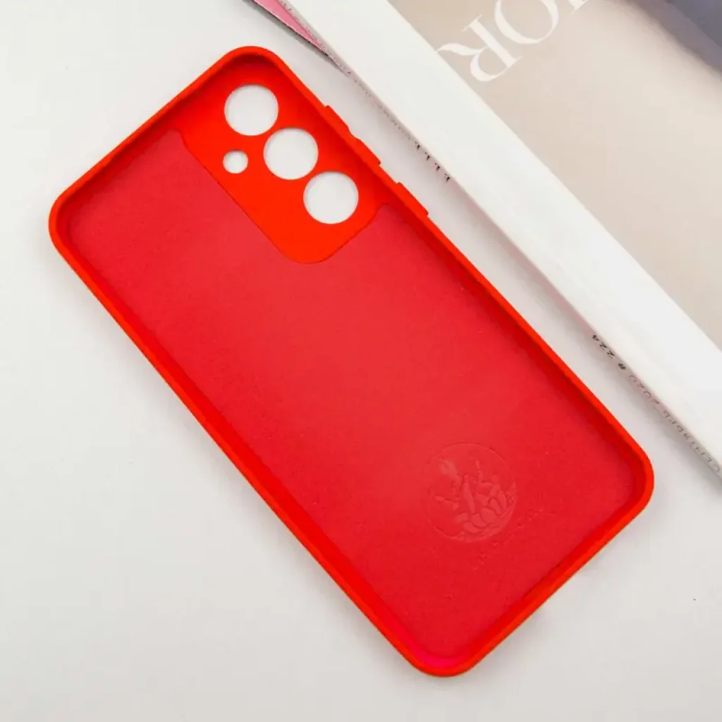 Чохол Silicone Cover Lakshmi Full Camera (AA) для Samsung Galaxy S25 Plus Red