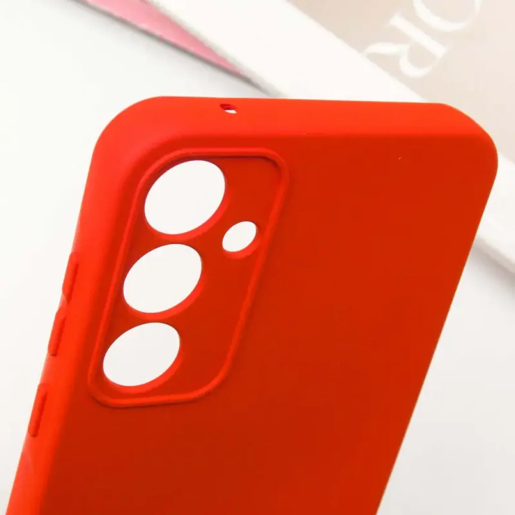 Чохол Silicone Cover Lakshmi Full Camera (AA) для Samsung Galaxy S25 Plus Red