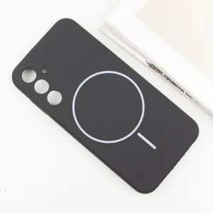 Чехол Silicone Cover Lakshmi Full Camera (AA) with MagFit для Samsung Galaxy S25 Plus Black