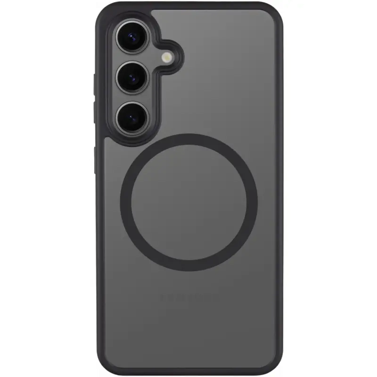 Чохол TPU+PC Metal Buttons with MagSafe Colorful для Samsung Galaxy S25 Plus Black