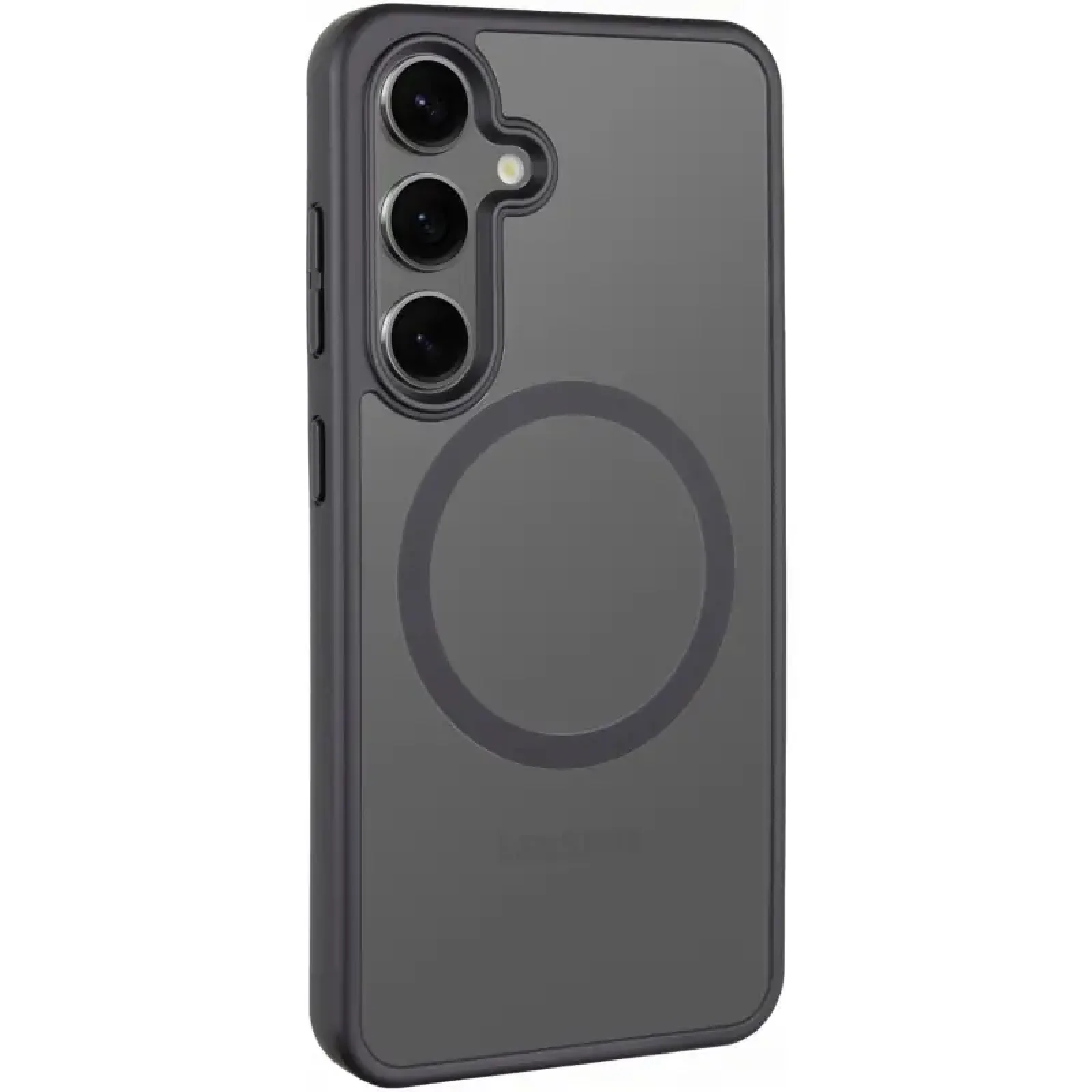 Чохол TPU+PC Metal Buttons with MagSafe Colorful для Samsung Galaxy S25 Plus Black