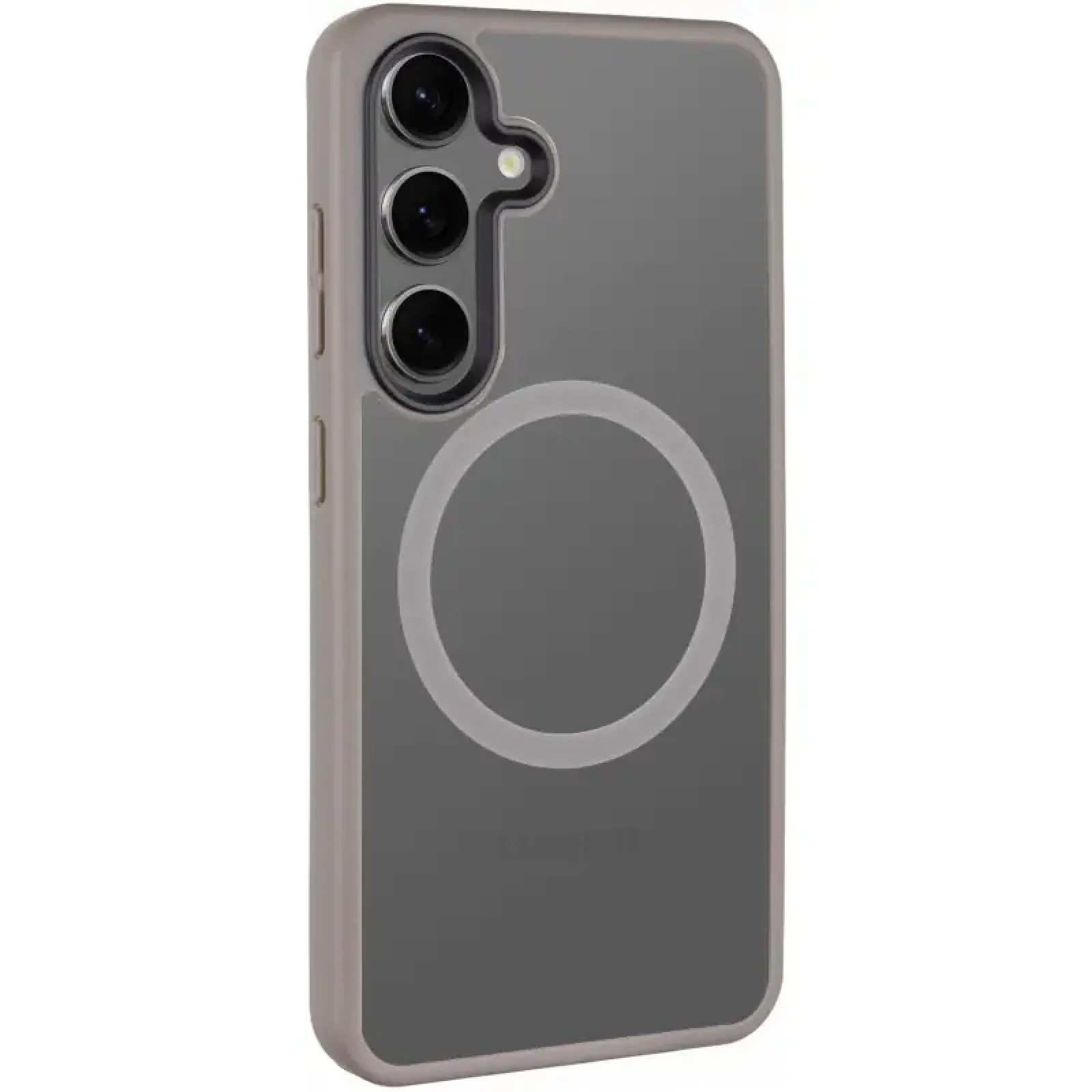 Чохол TPU+PC Metal Buttons with MagSafe Colorful для Samsung Galaxy S25 Plus Grey