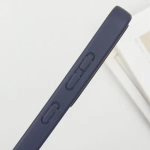 Чохол TPU+PC Metal Buttons with MagSafe Colorful для Samsung Galaxy S25 Plus Navy Blue