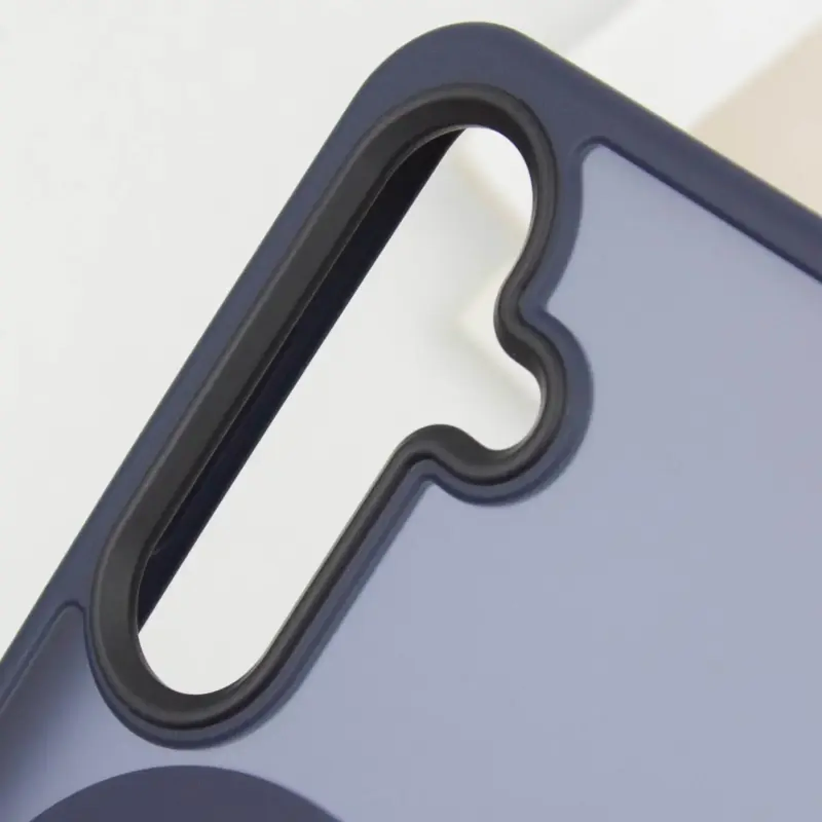 Чохол TPU+PC Metal Buttons with MagSafe Colorful для Samsung Galaxy S25 Plus Navy Blue