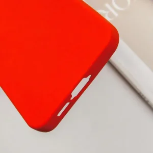 Чехол Silicone Cover Lakshmi Full Camera (AA) для Samsung Galaxy S25 Red