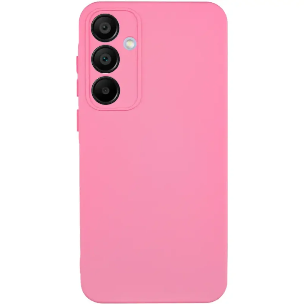Чехол Silicone Cover Lakshmi Full Camera (AA) для Samsung Galaxy S25 Pink