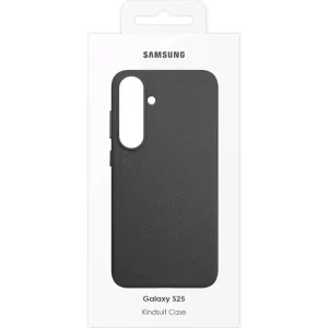 Чехол Leather Case (AAA) для Samsung Galaxy S25 Black