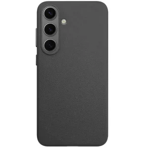 Чехол Leather Case (AAA) для Samsung Galaxy S25 Black