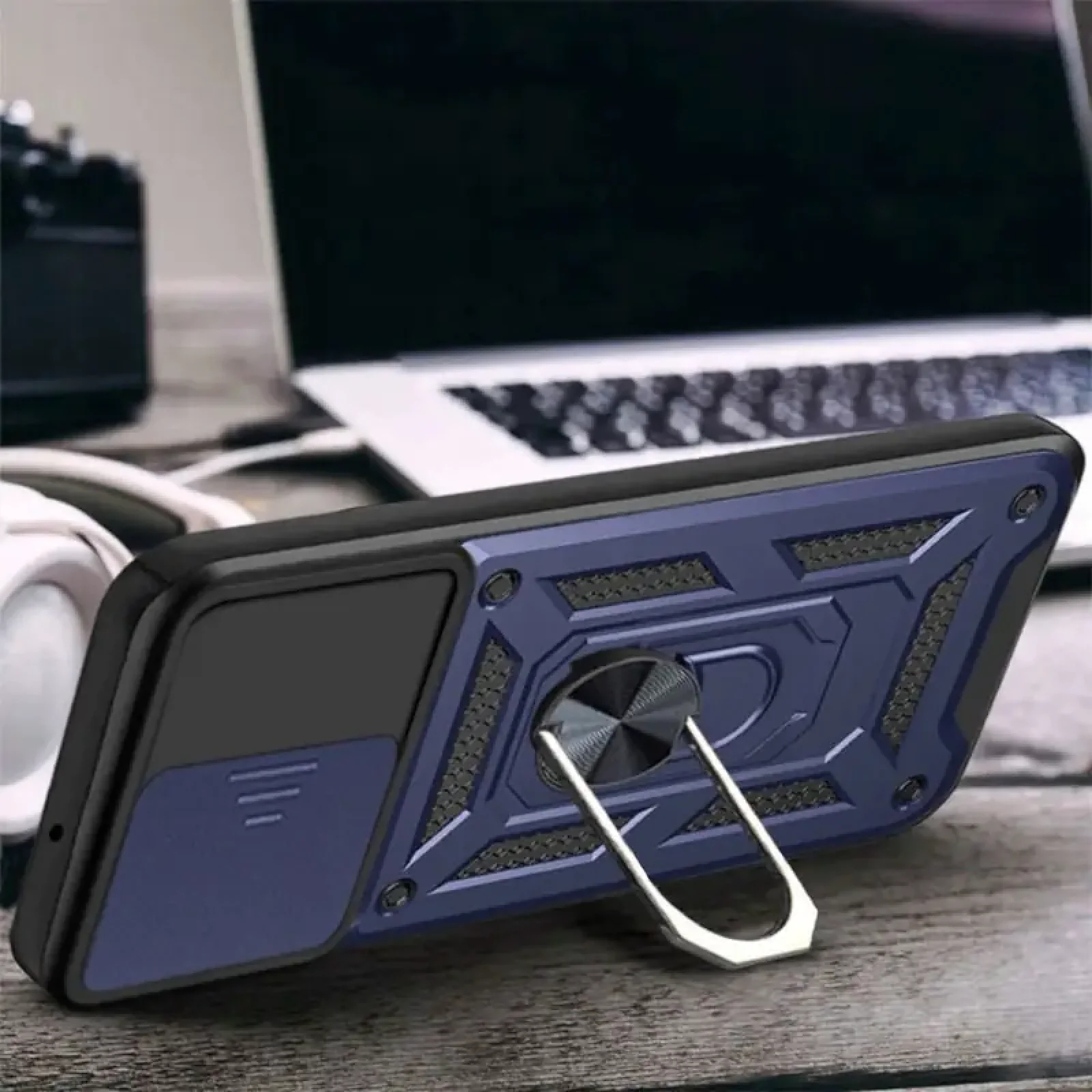 Чехол Camshield Serge Ring для Samsung Galaxy A36 5G Blue